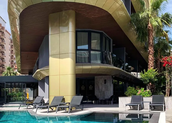 Cleopatra Sunset Duplex Апартаменты Алания